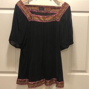 Nicole by Nicole Miller Sheer Top